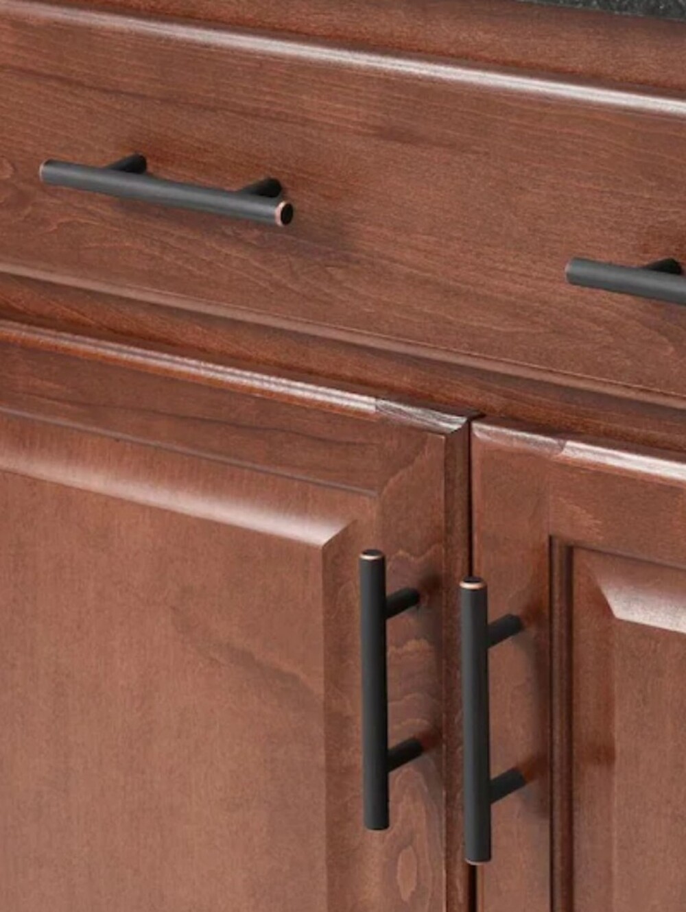 Quantity 4 NEW Amerock 3" Oil-Rubbed Bronze Cabinet Bar Pulls BP40515ORB